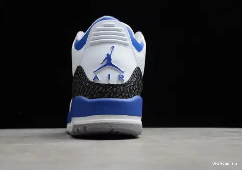 RETRO JORDAN CT8532-145 WHITE CT8532-145 3 BLUE AIR 0510